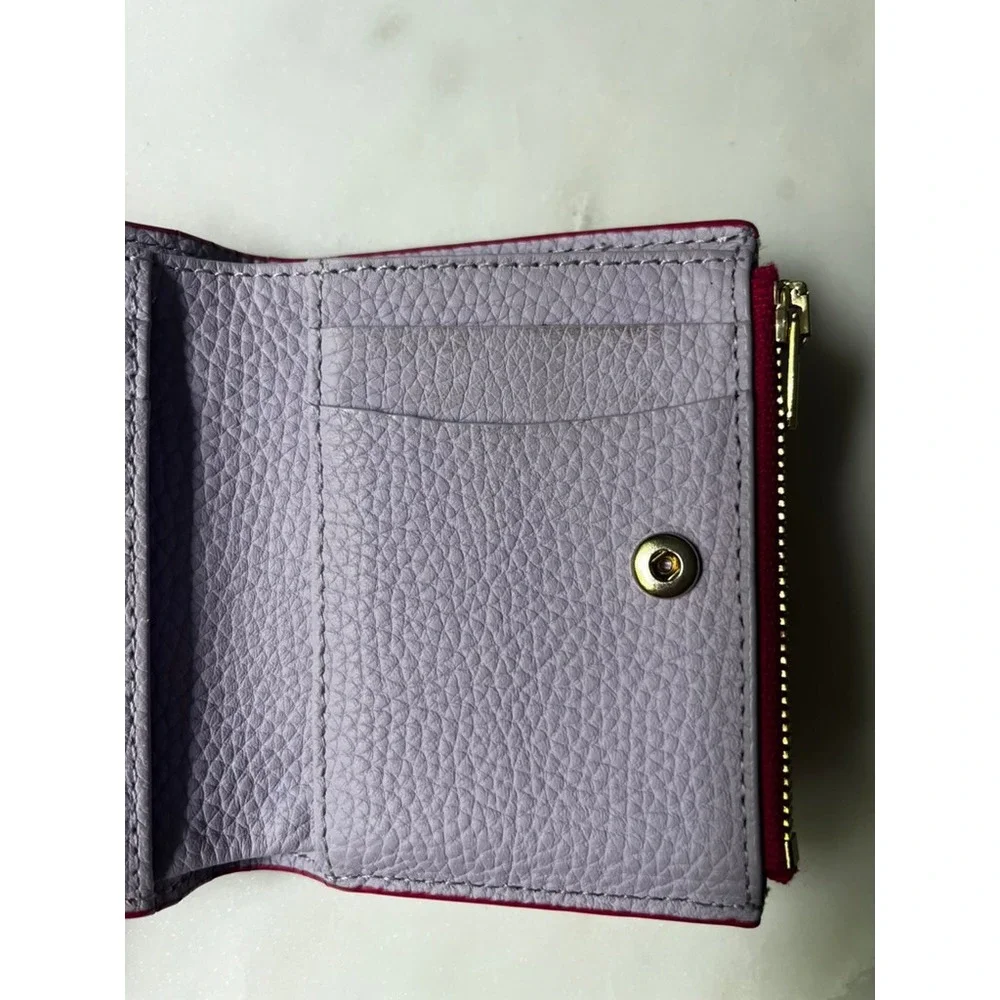 Maison de Sabre The Bifold Wallet Fuchsia Lavender Wallet
